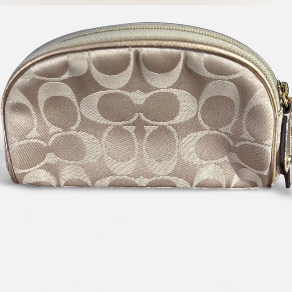Coach Limited Edition Gold Pouch - Picture 2 of 5